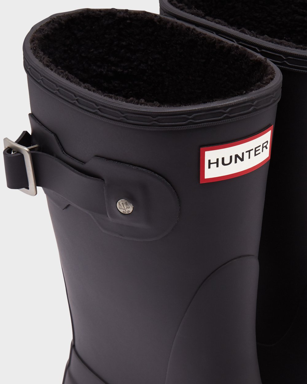 Låga Gummistövlar Dam - Hunter Original Insulated - Svarta - 926035-CGT